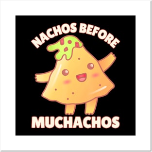 Nachos Before Muchachos Womens Cinco De Mayo Posters and Art